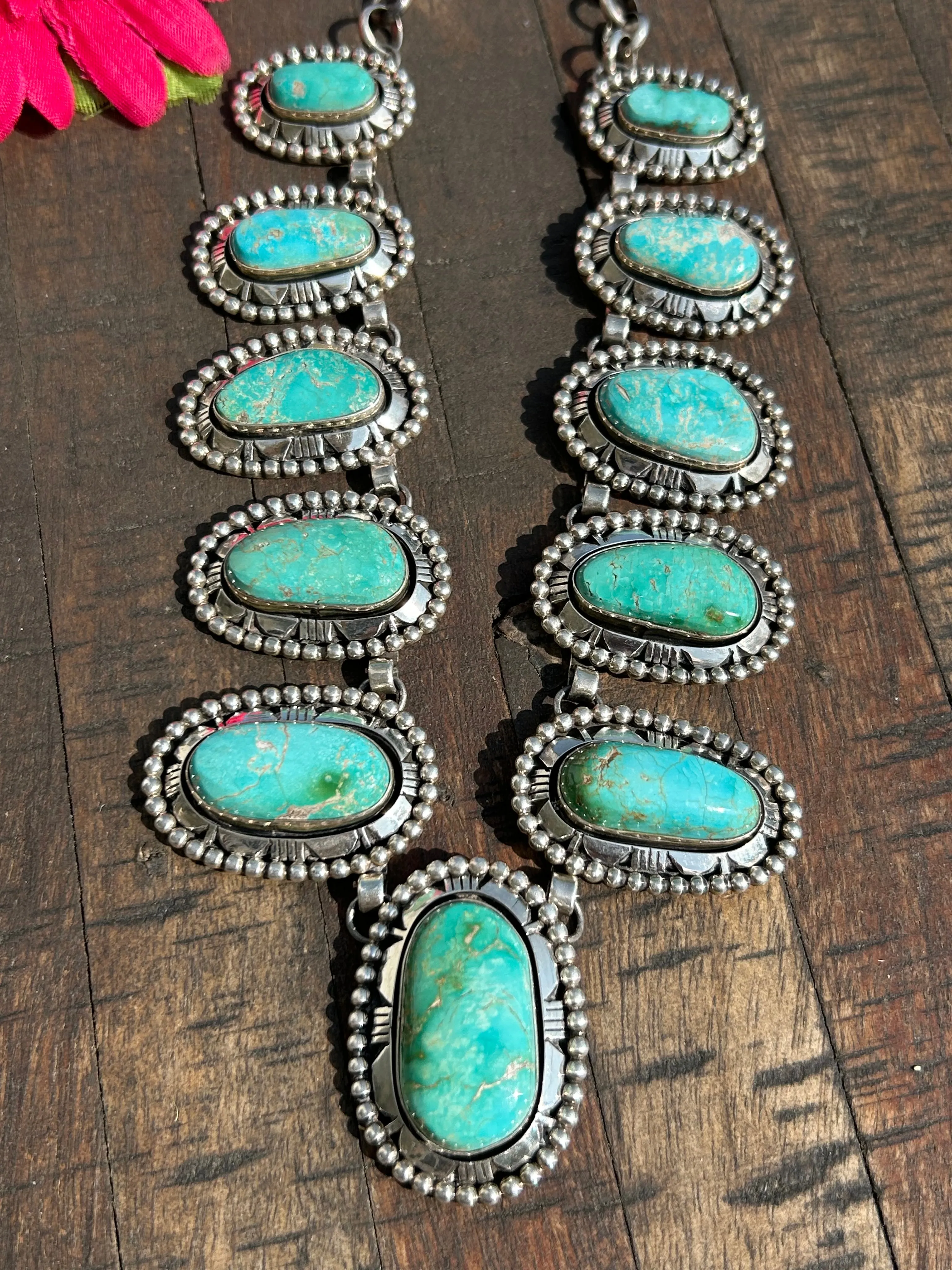 11 Stone Kingman Necklace