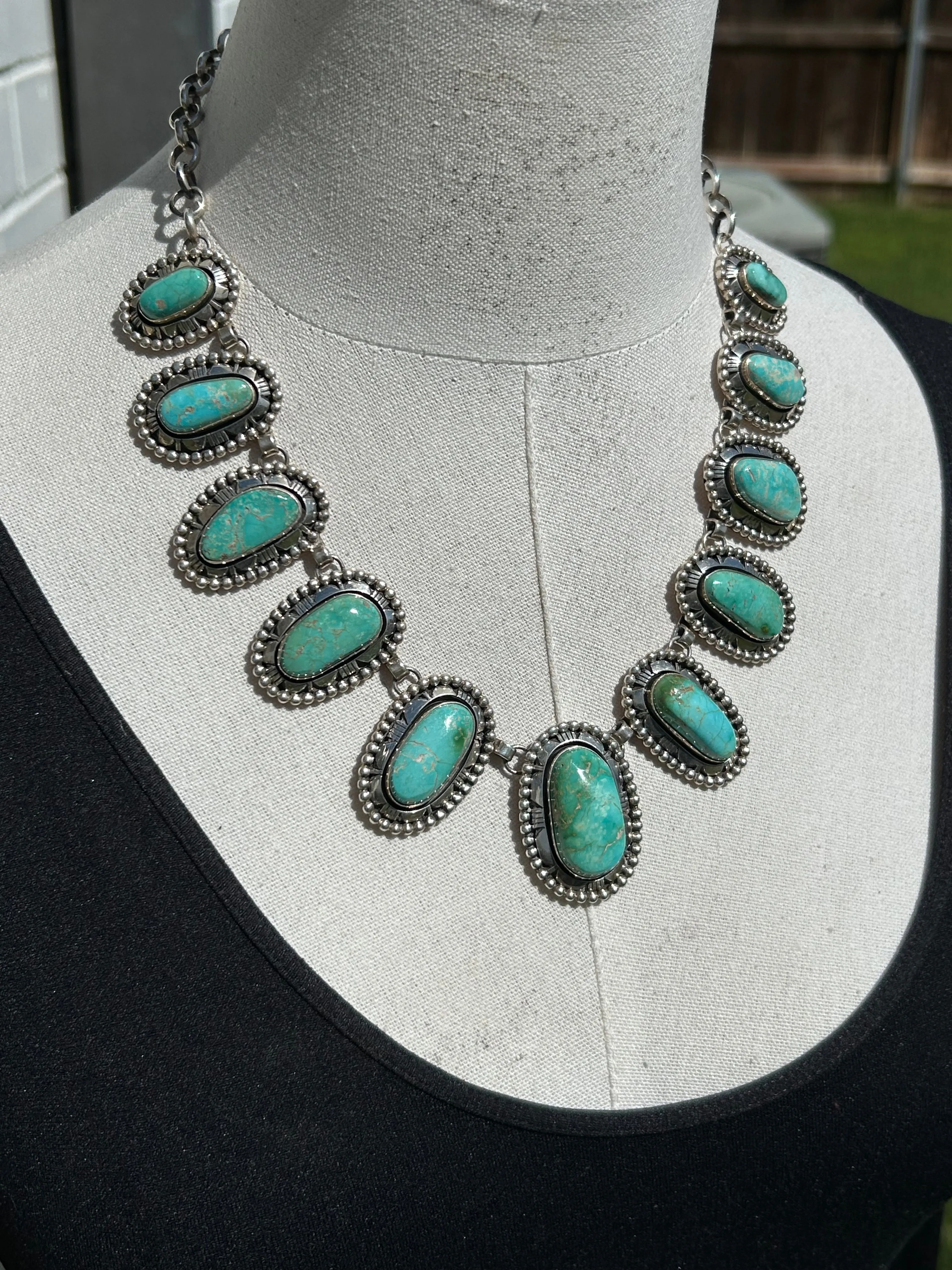 11 Stone Kingman Necklace