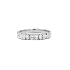 14kw .59ctw Oval Anniversary Diamond Band 14kw .59ctw Oval Anniversary Diamond Band