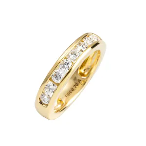 18K Yellow Gold Tdw. 0.70ct Diamond Ring - 20608491