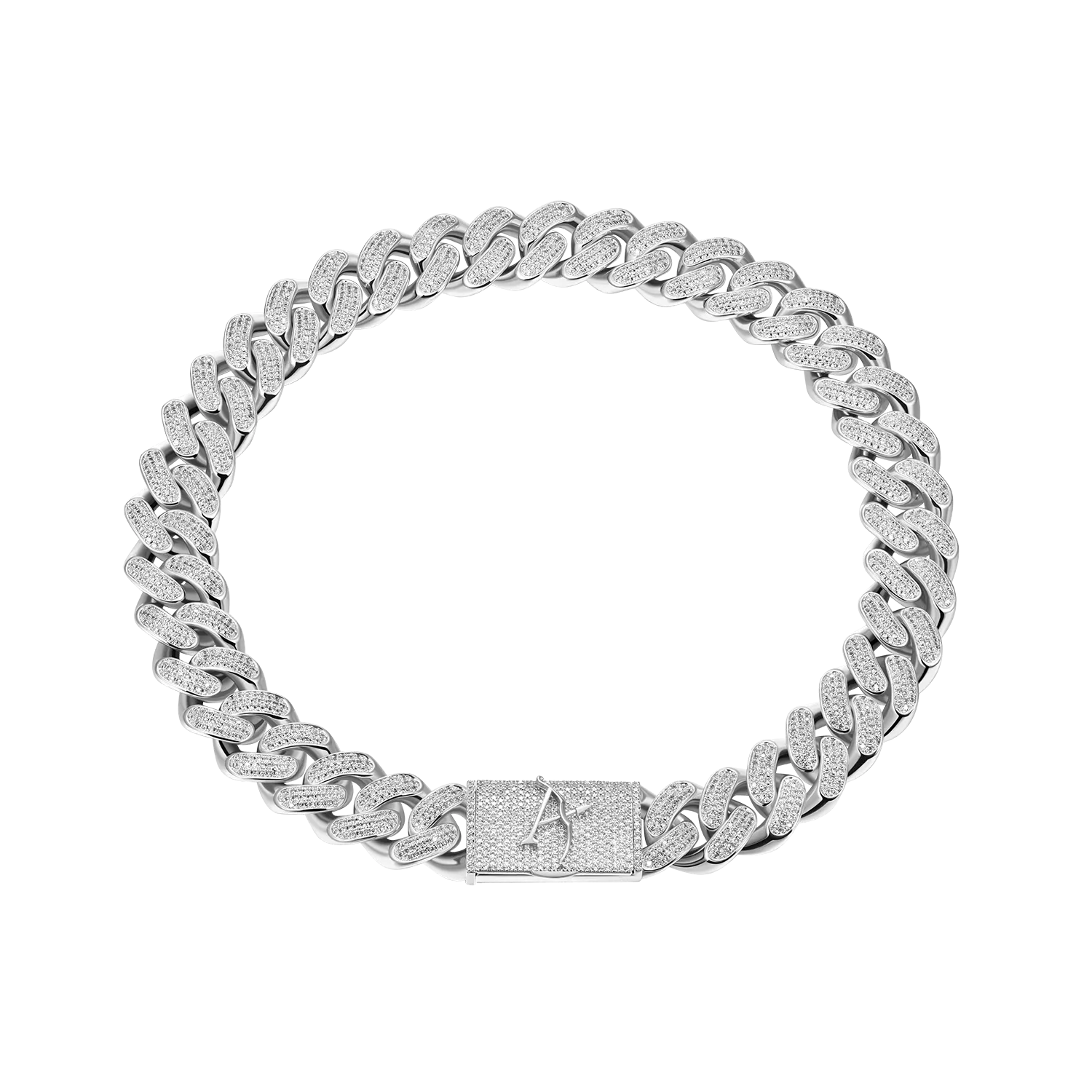 19mm Iced Cuban Chain And Bracelet Gift Set