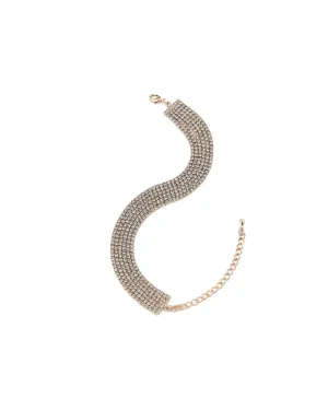 6 Row Crystal Bracelet