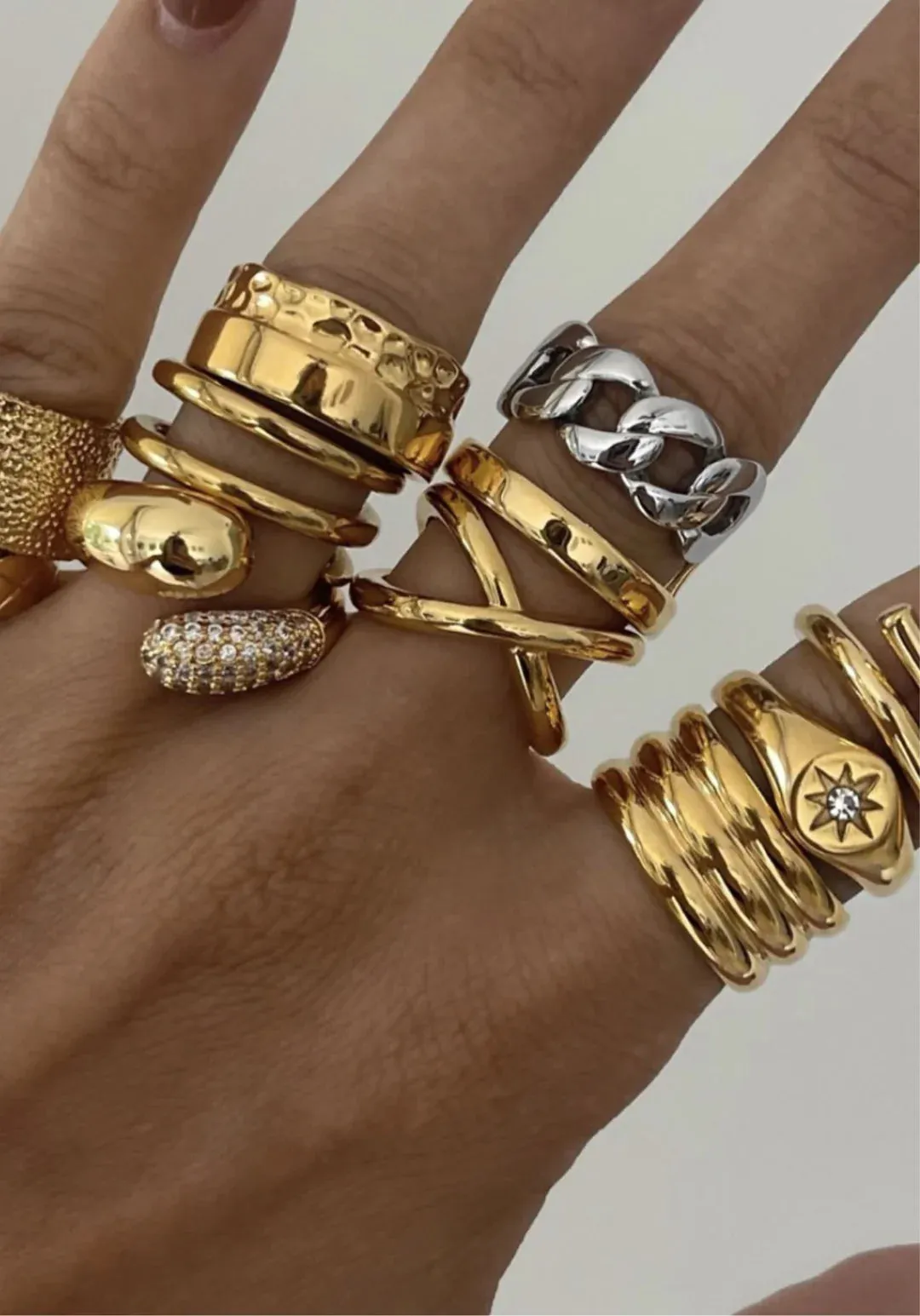 Abby Chain Ring - Sahiran Jewlery Design
