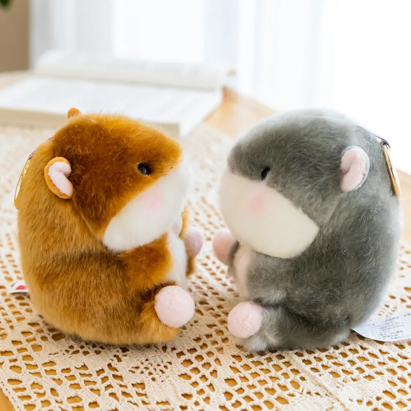 Adorable Plush Animal Keychain Pendants