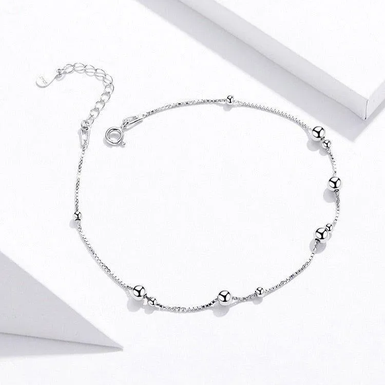 Anklet Charm Jewelry - Round Beads - SCT005