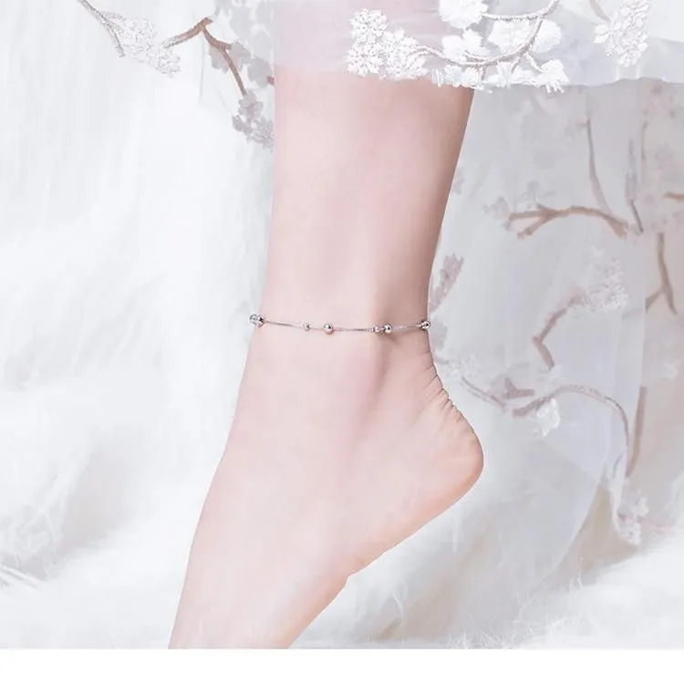 Anklet Charm Jewelry - Round Beads - SCT005