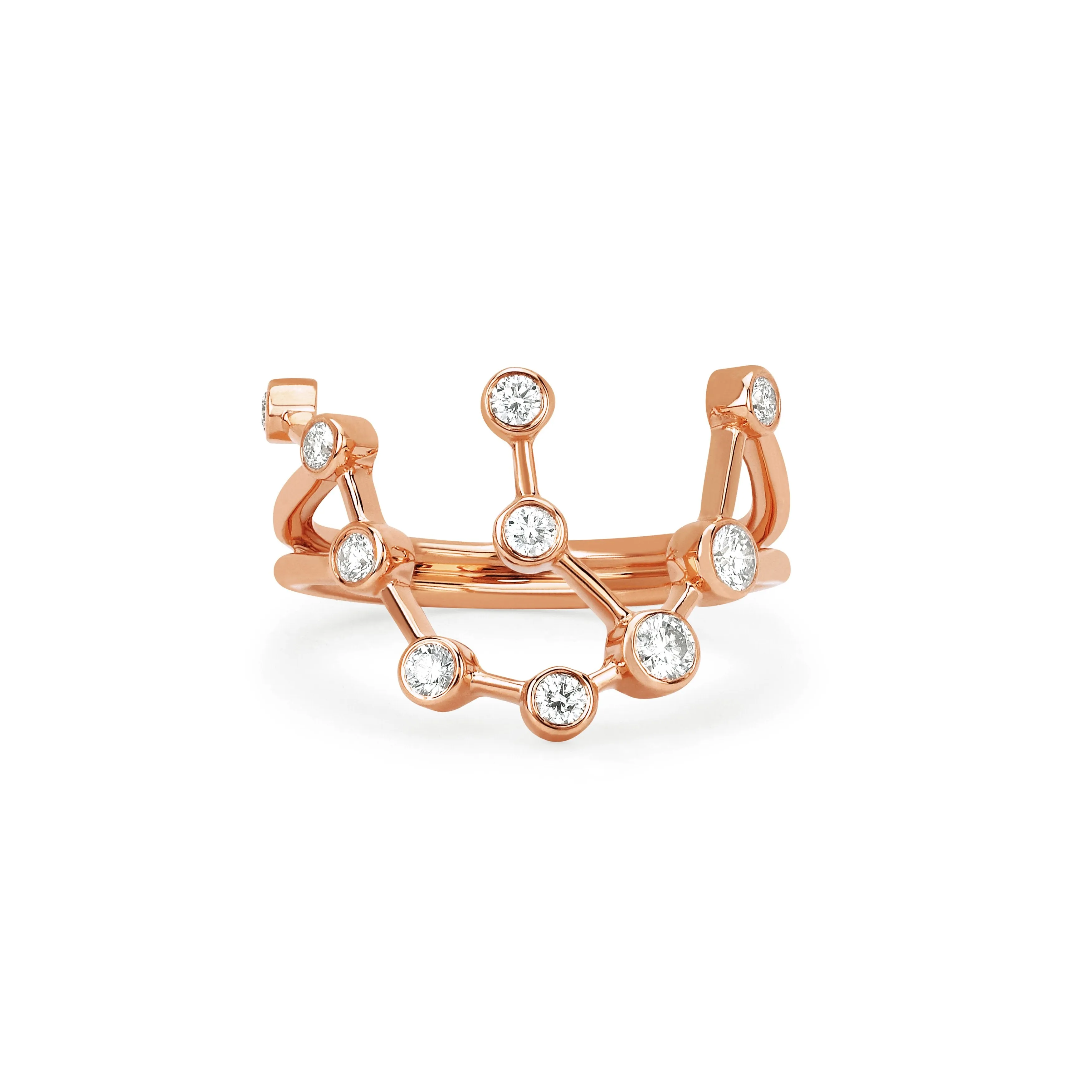 Aquarius Constellation Ring
