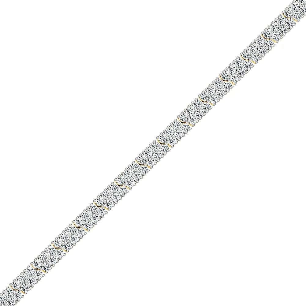 Aurora Gold & Diamond Bracelet