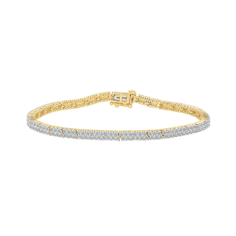 Aurora Gold & Diamond Bracelet
