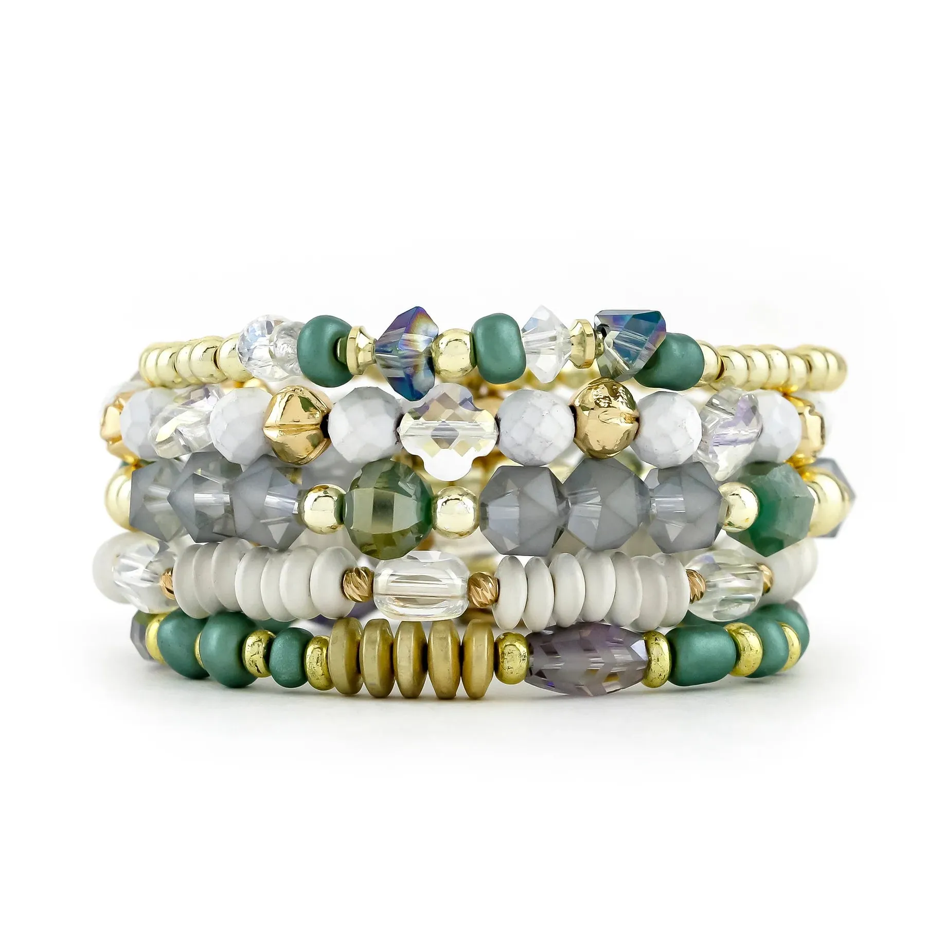 Basil Stack Bracelet [Erimish]