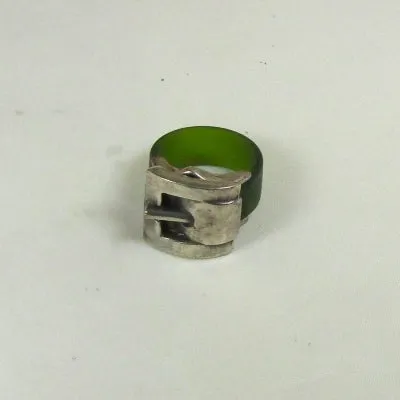 Big Bold Buckle Fun Ring Size 9