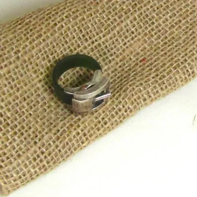 Big Bold Buckle Fun Ring Size 9
