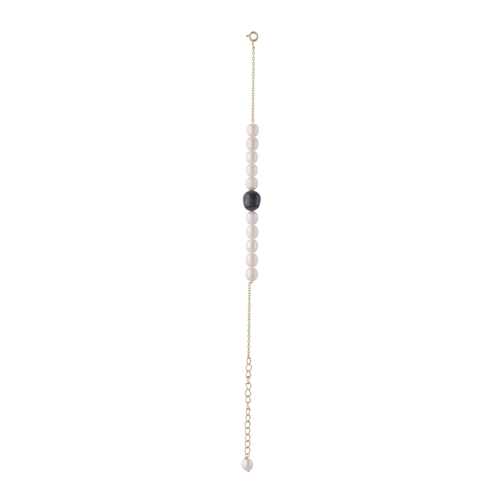 Black Pearl Silver Bracelets - From Purl