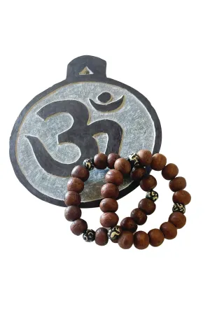 Bodhi Seed Om Bracelet (Pack of 4)