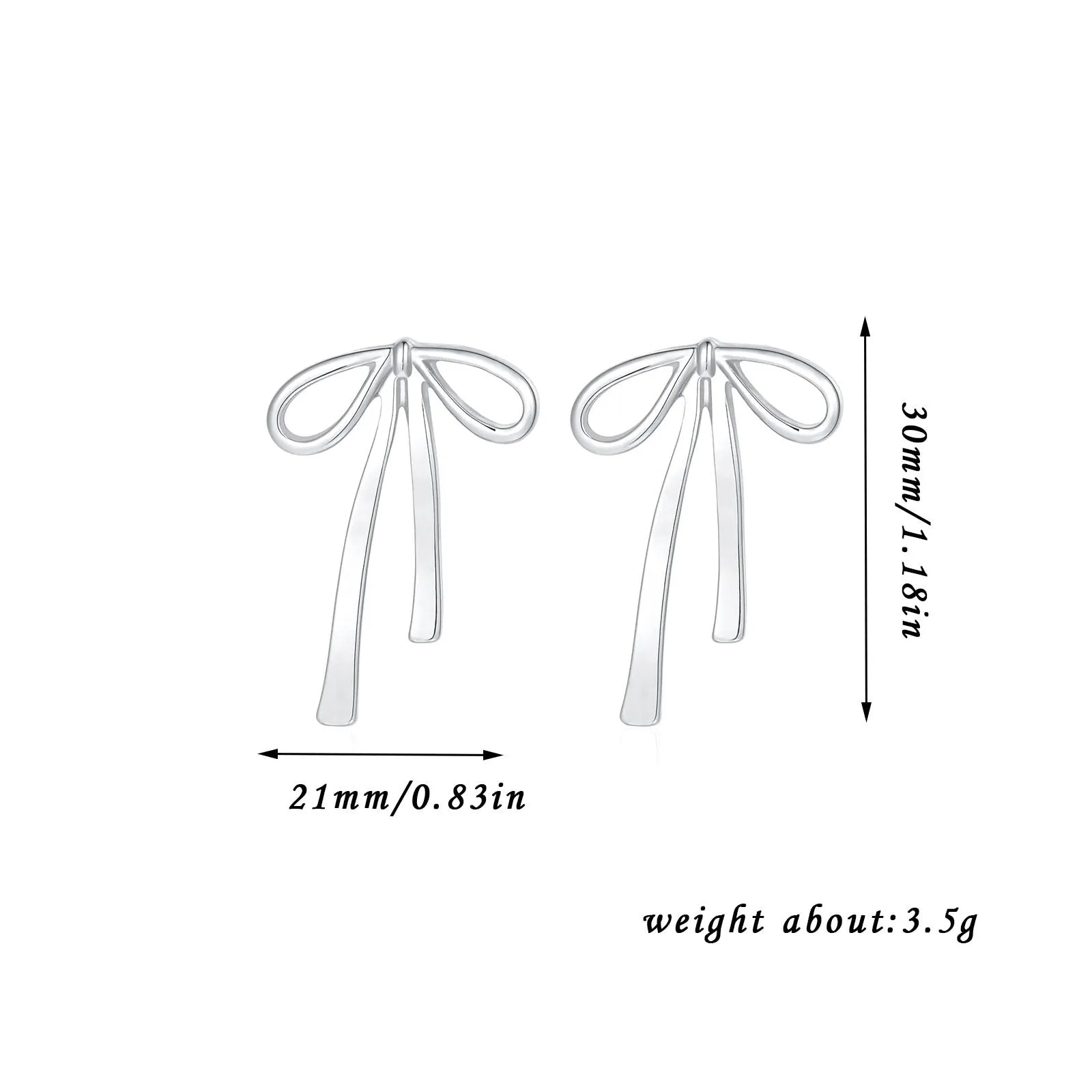 Bow-lieve Lightweight Bow Earrings