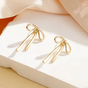 Bow-lieve Lightweight Bow Earrings