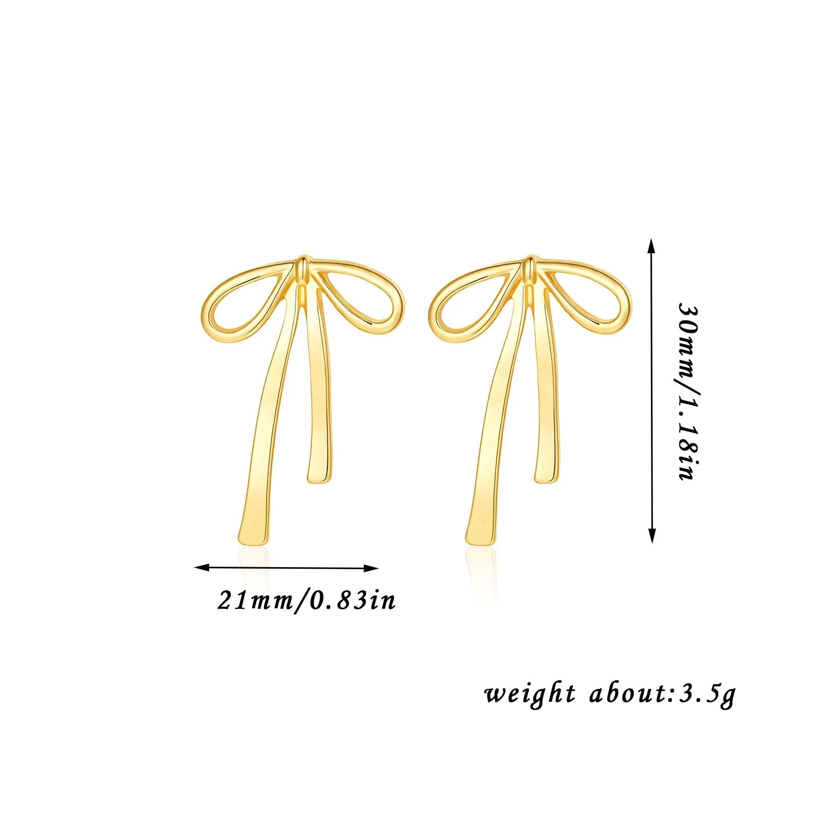 Bow-lieve Lightweight Bow Earrings