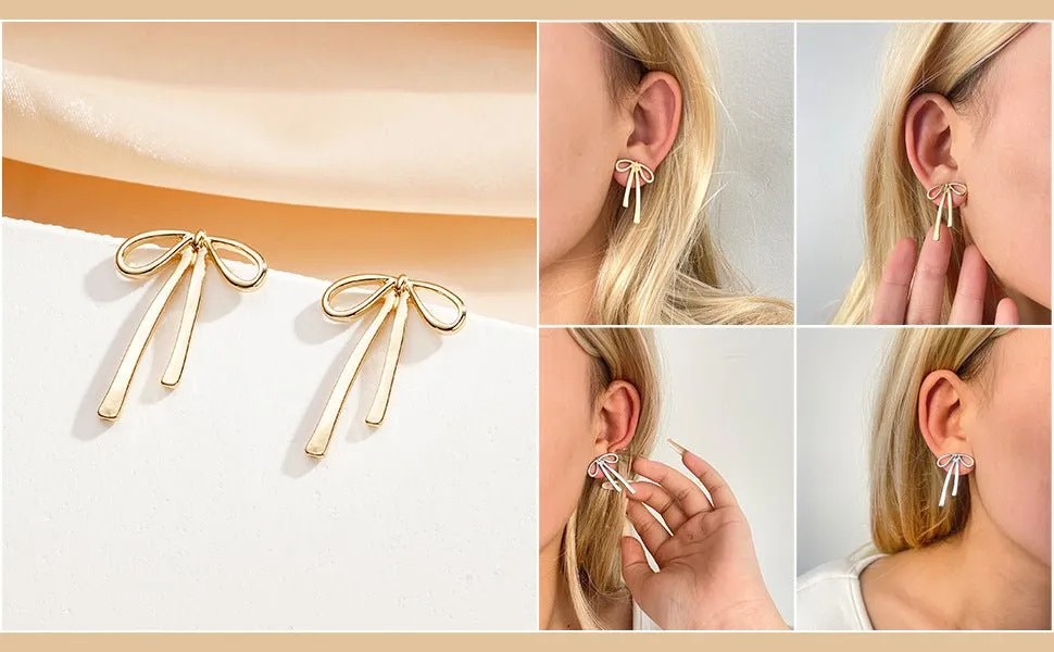 Bow-lieve Lightweight Bow Earrings