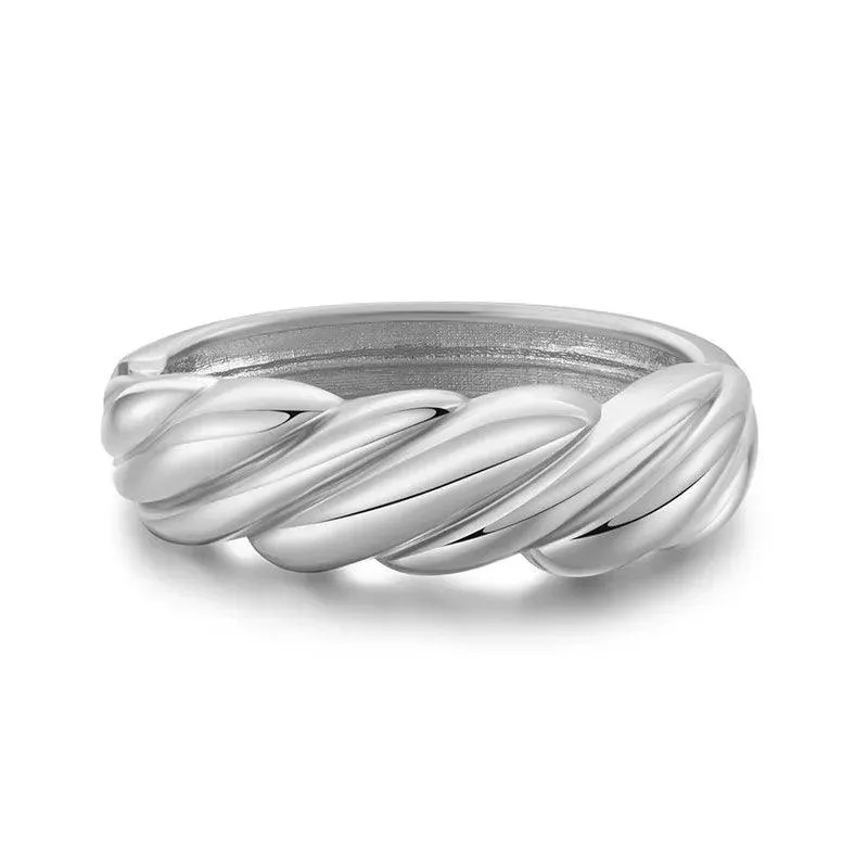 Bracelets Charm Jewelry - Golden Color - Twist Shape - TSJ9 Design