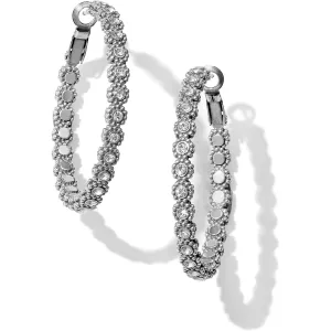Brighton | Twinkle Splendor Medium Hoop Earrings | Women's