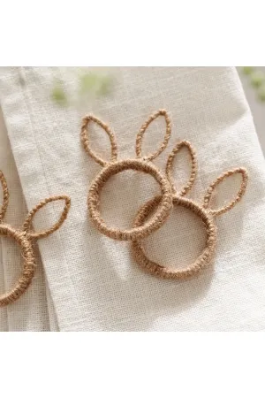 Bunny Napkin Rings – Set of 4