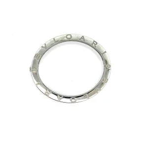 Bvlgari B.Zero Two-Tone 18k Yellow Gold & Stainless Steel Bangle Bracelet