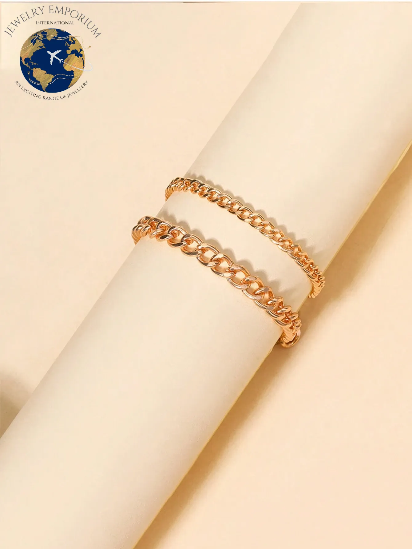 Chic 2-Piece Metallic Double Layer Anklet Set - Perfect for Daily Wear, Dates, and Celebrations