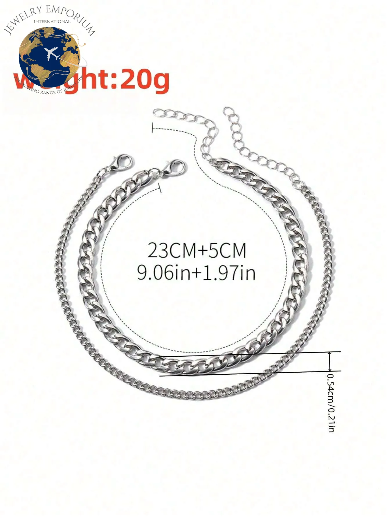 Chic 2-Piece Metallic Double Layer Anklet Set - Perfect for Daily Wear, Dates, and Celebrations