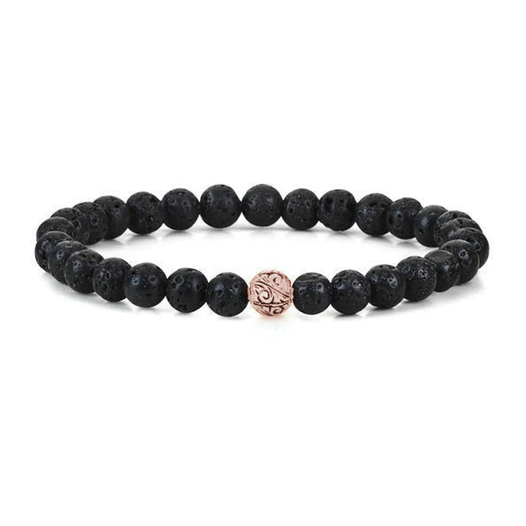Classic Beaded Bracelet - Solid Gold