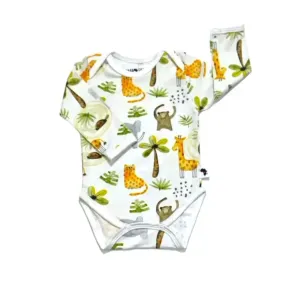 CLASSIC ONESIE - LS - MONKEY BUSINESS