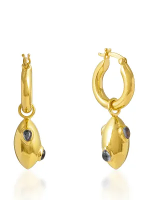 Cressida earrings iolite