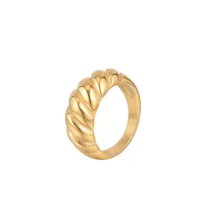 Croissant Dome Ring