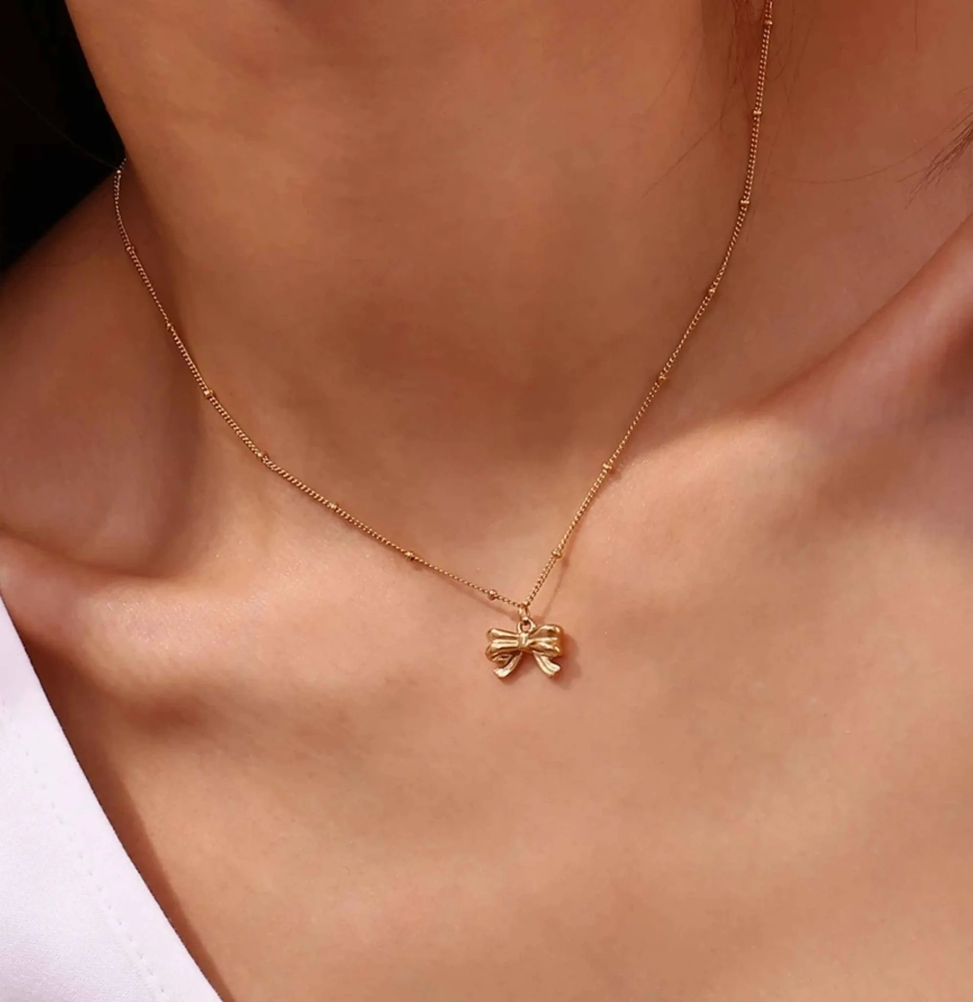 Cute Bow Jewellery set