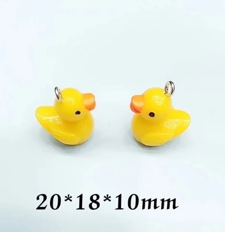 Cute Sweet Tortoise Rabbit Swan Resin Stoving Varnish Jewelry Accessories