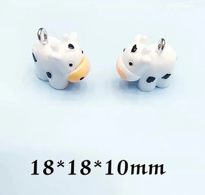 Cute Sweet Tortoise Rabbit Swan Resin Stoving Varnish Jewelry Accessories