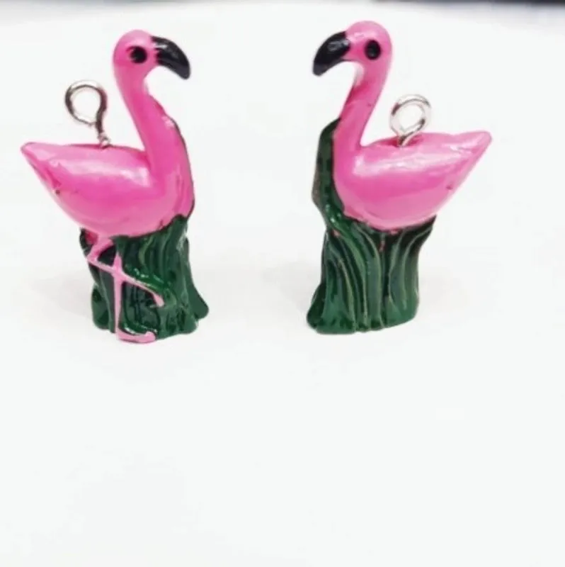 Cute Sweet Tortoise Rabbit Swan Resin Stoving Varnish Jewelry Accessories