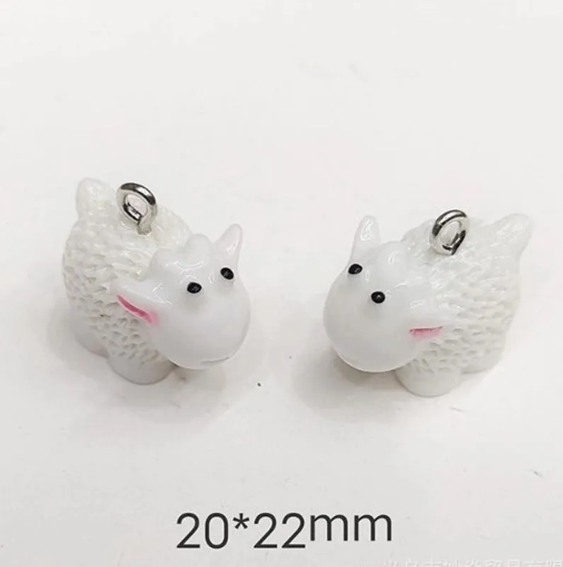 Cute Sweet Tortoise Rabbit Swan Resin Stoving Varnish Jewelry Accessories