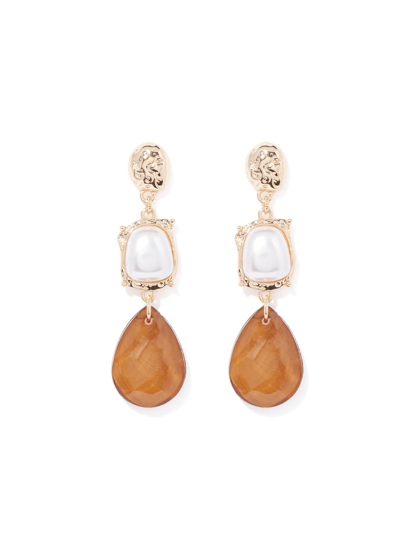 Delfina Stone Drop Earrings