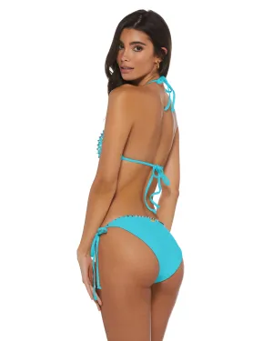 Ella Aqua Studded Classic Bottom