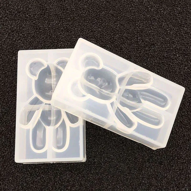 ELMAS Cute Bear Silicone Mold for DIY Resin Jewelry