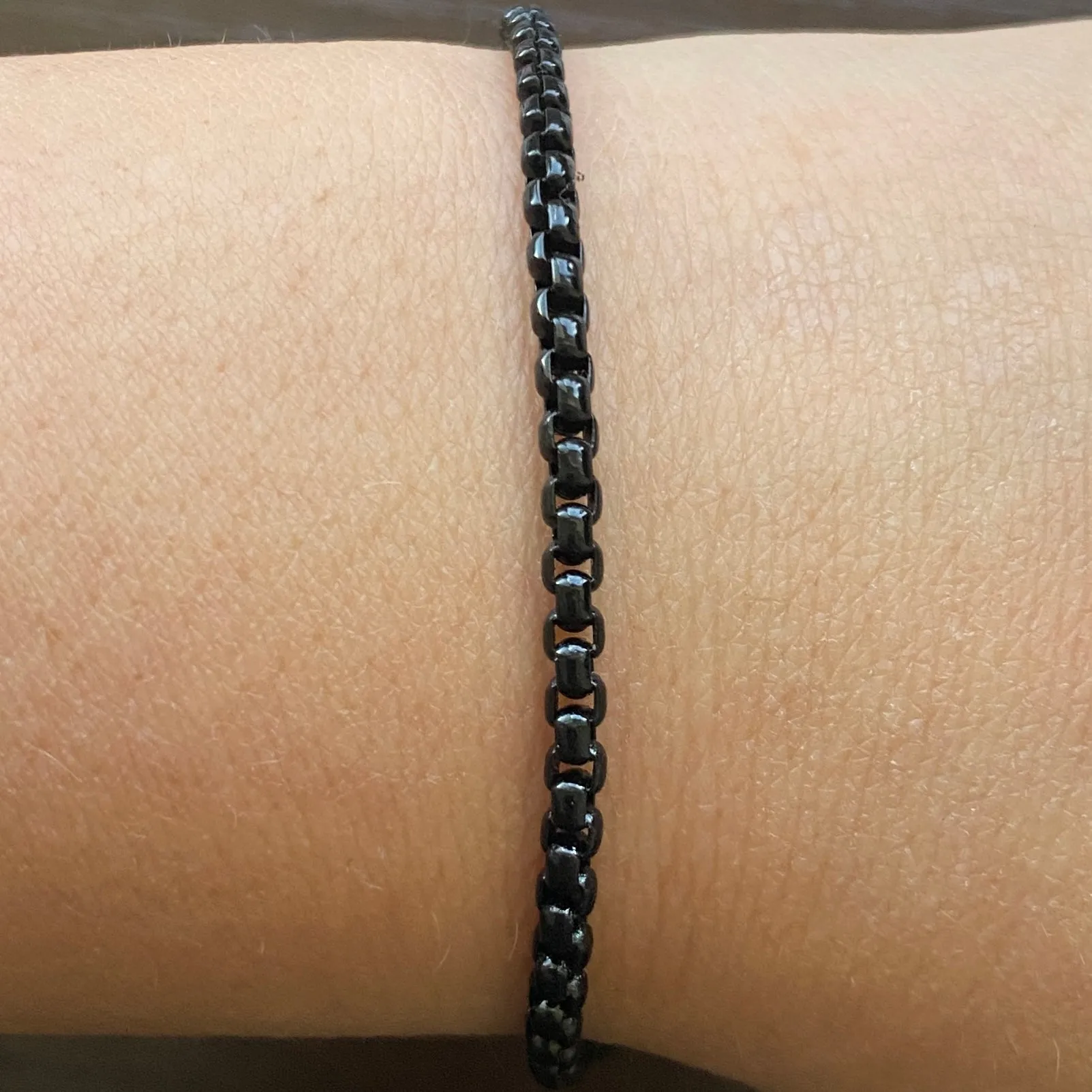 Enamel Chain Link Anklet