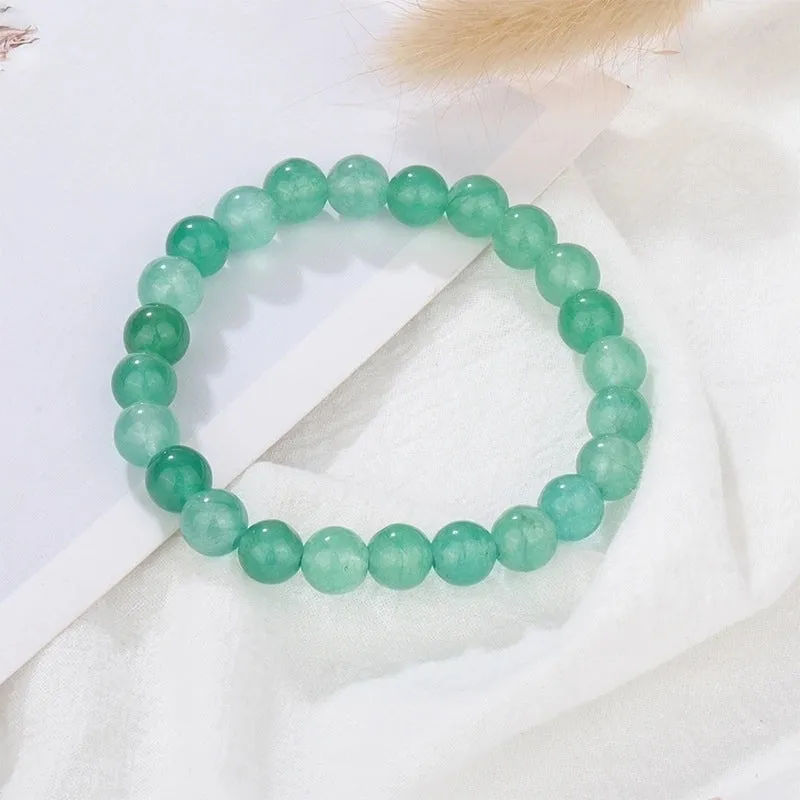 Fashion Round Natural Stone Beaded Bracelets
