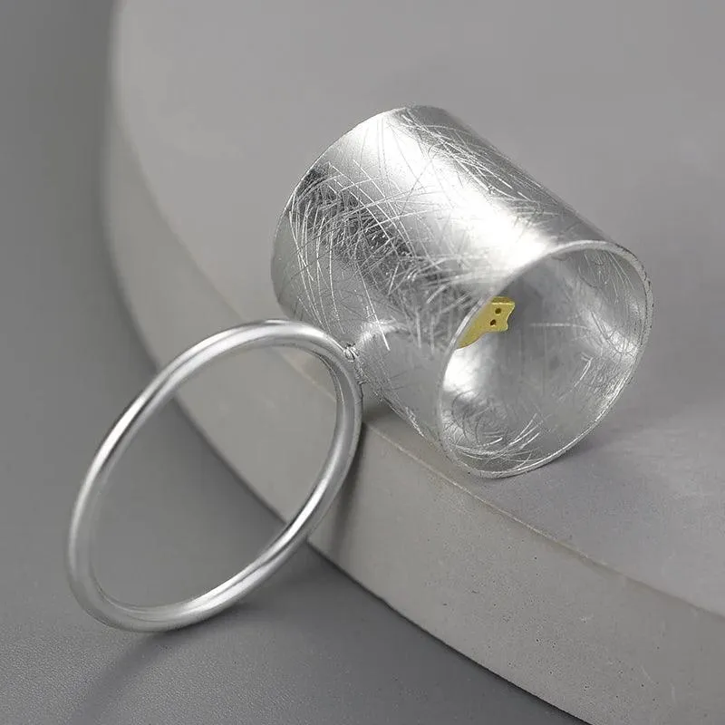 Finger Ring Charm Jewelry - Meeting Love With Cat - LFJD0092