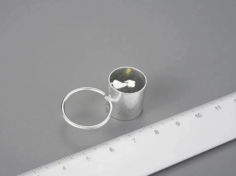 Finger Ring Charm Jewelry - Meeting Love With Cat - LFJD0092