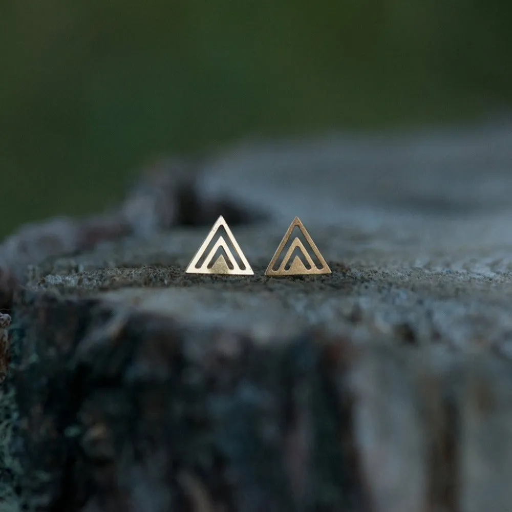 Geo Mountain Earrings