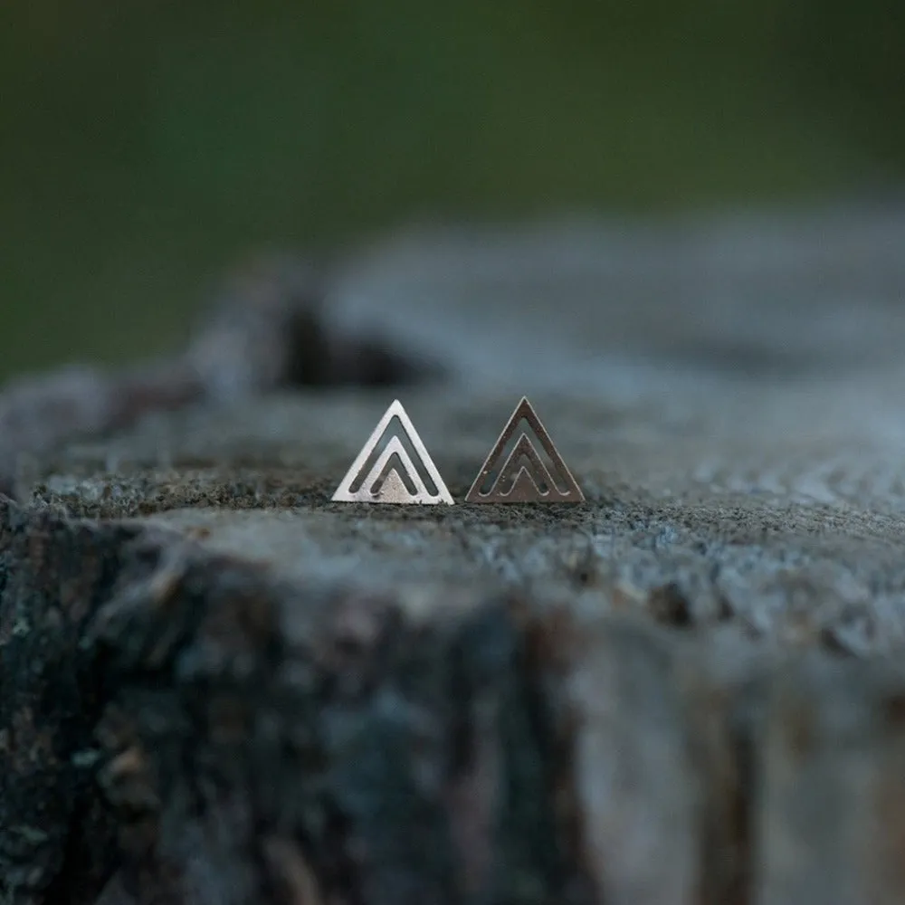 Geo Mountain Earrings