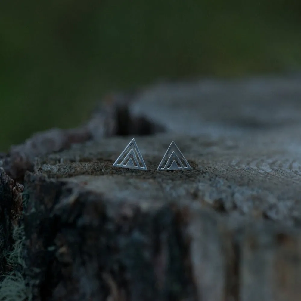 Geo Mountain Earrings