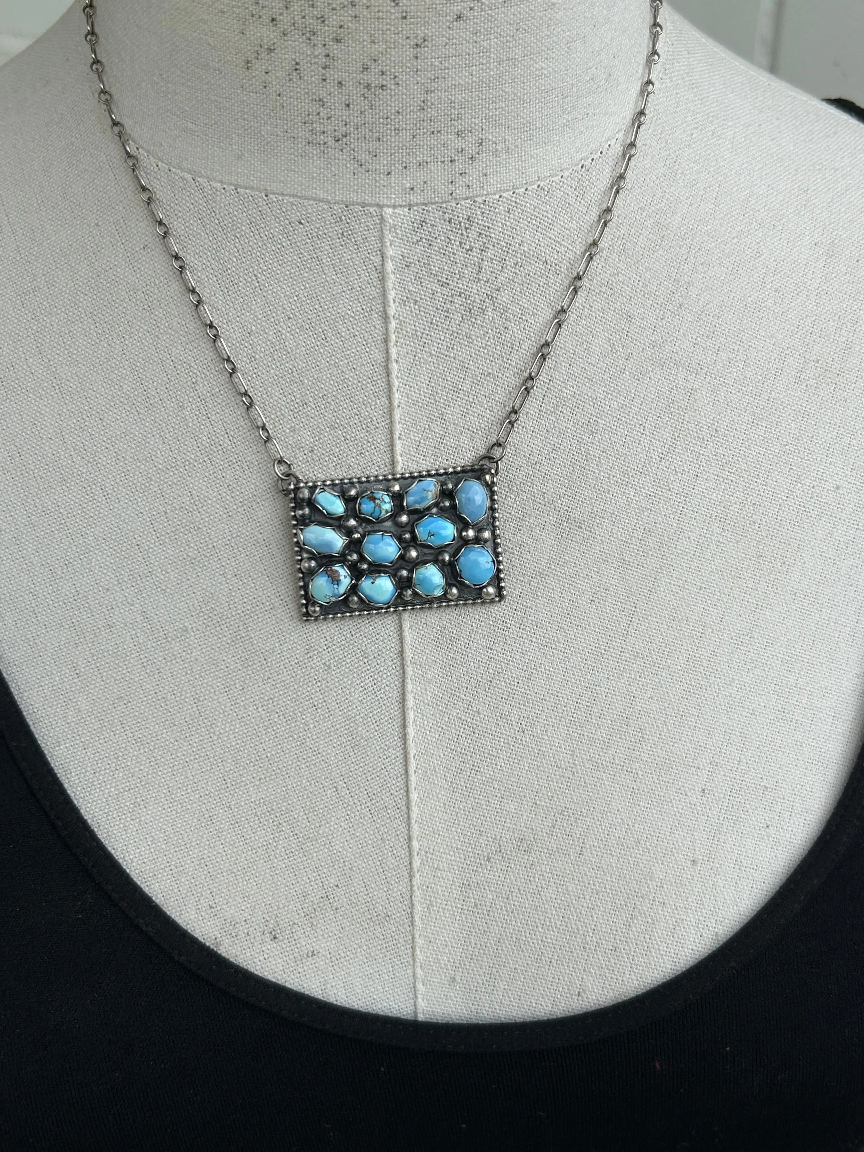 Golden Hills Turquoise Necklace