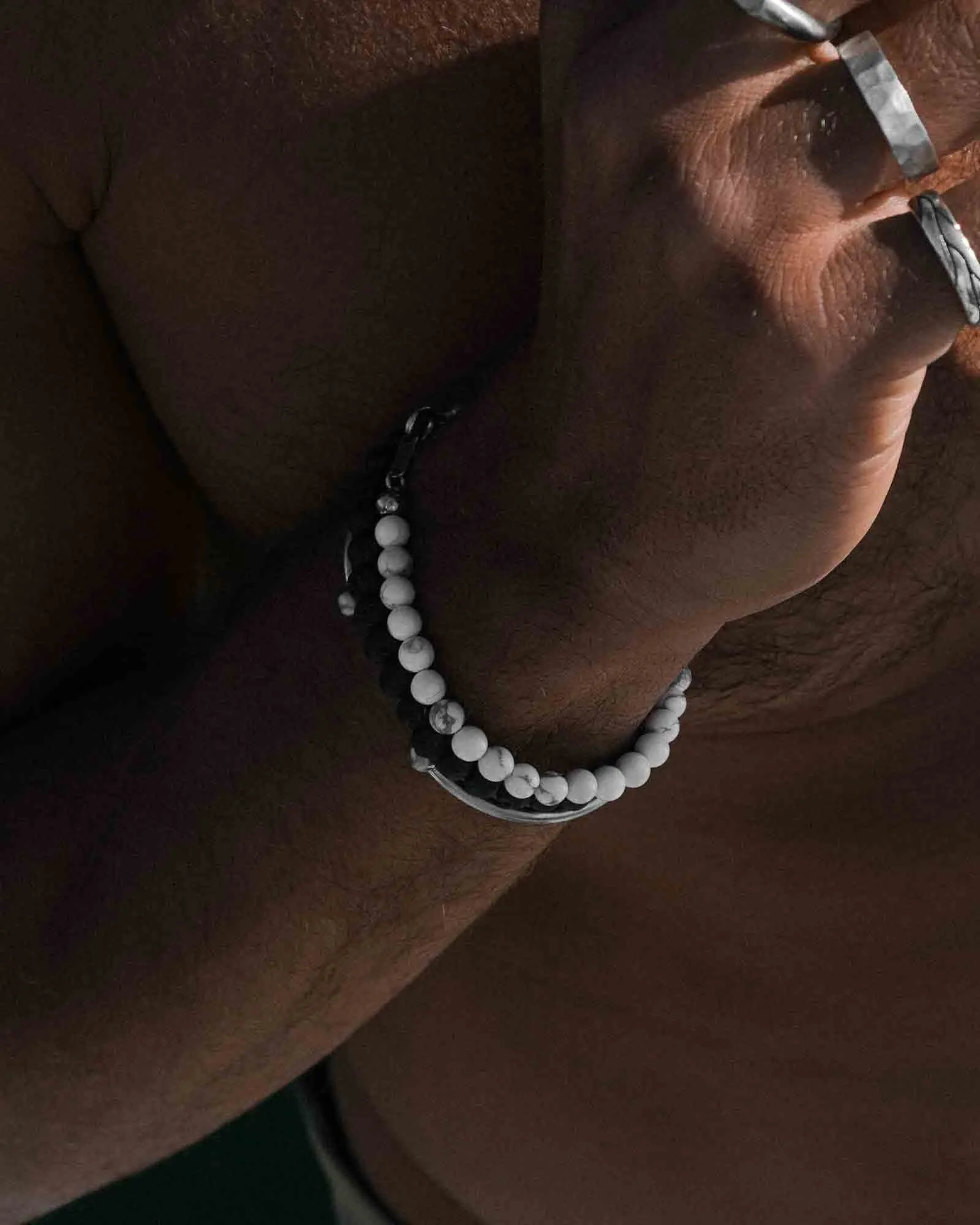 Howlite Bracelet 6mm