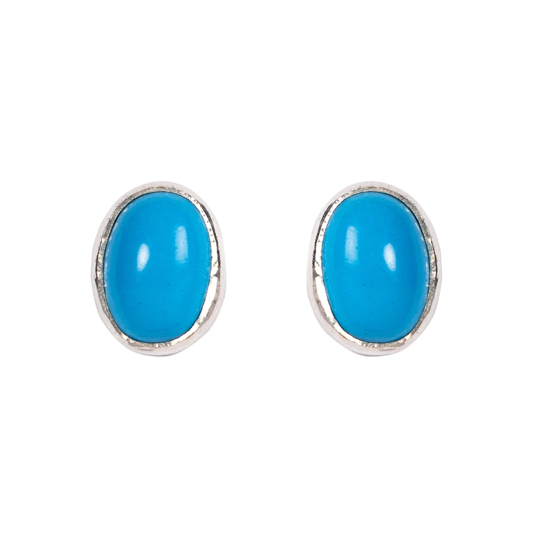 Jane Austen Turquoise Stud Earrings